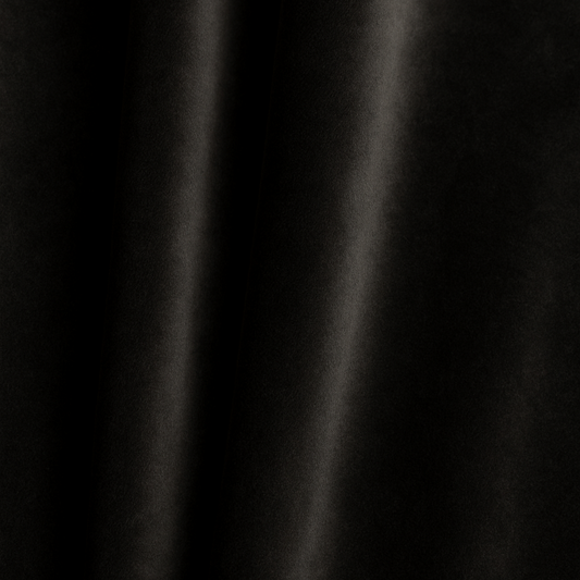 Rideaux systeme Wave velours noir