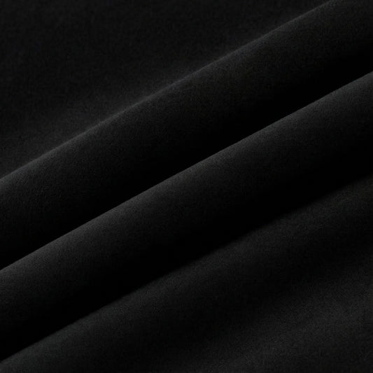 rideaux en velours noir systeme Wave