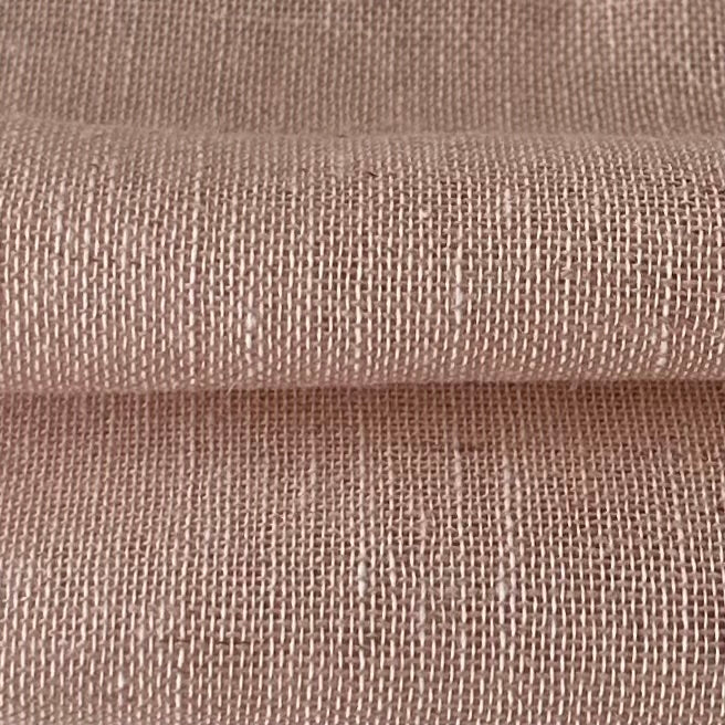rideaux lin mélangé vieux rose systeme Wave